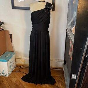 DFI Los Angeles one shoulder dress L